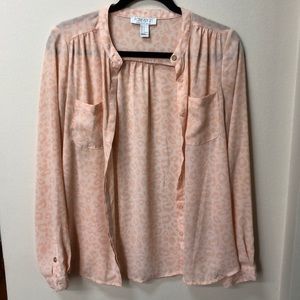 Blush blouse